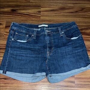 Denim Blue Women's Shorts